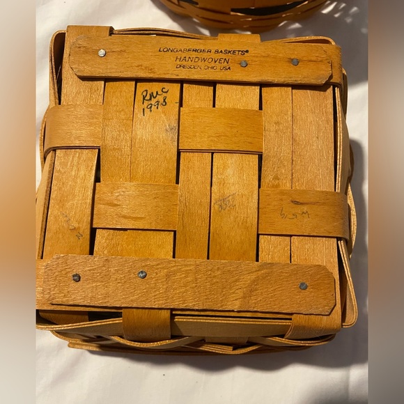 Longaberger baskets, four baskets, great condition - Picture 13 of 14
